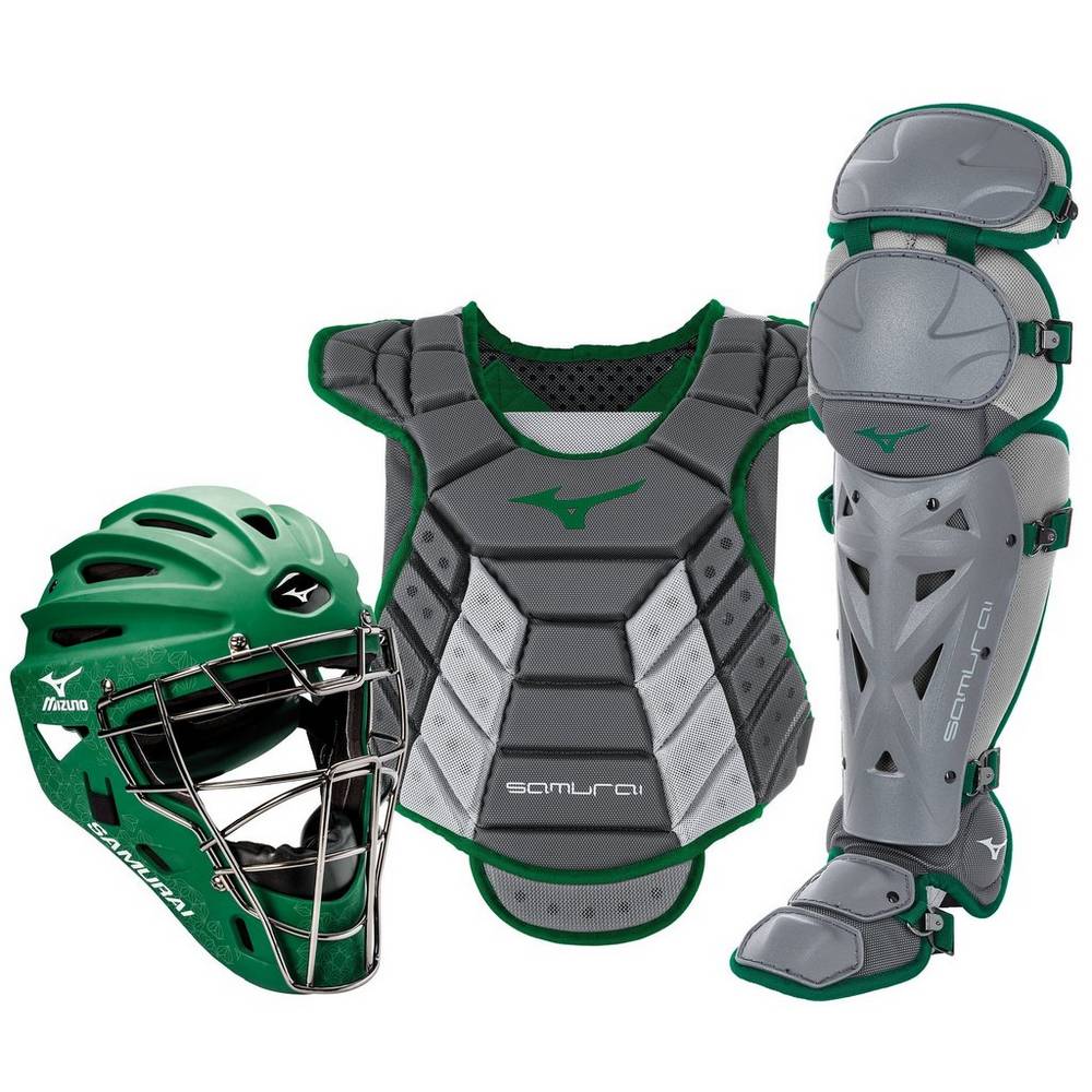 Womens Mizuno Samurai Boxed (13-14") Catchers Gear Set Grey Philippines (KGWIZV875)